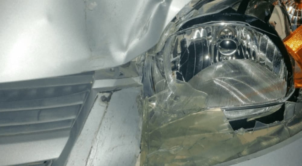 Car Accident Determining Fault by Location of Damage