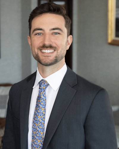 Dillon Vaughn - point left Dillon Vaughn - Catastrophic Personal Injury Attorney